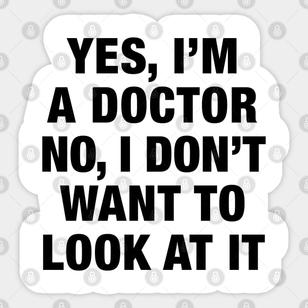 Doctor Sticker by cbpublic